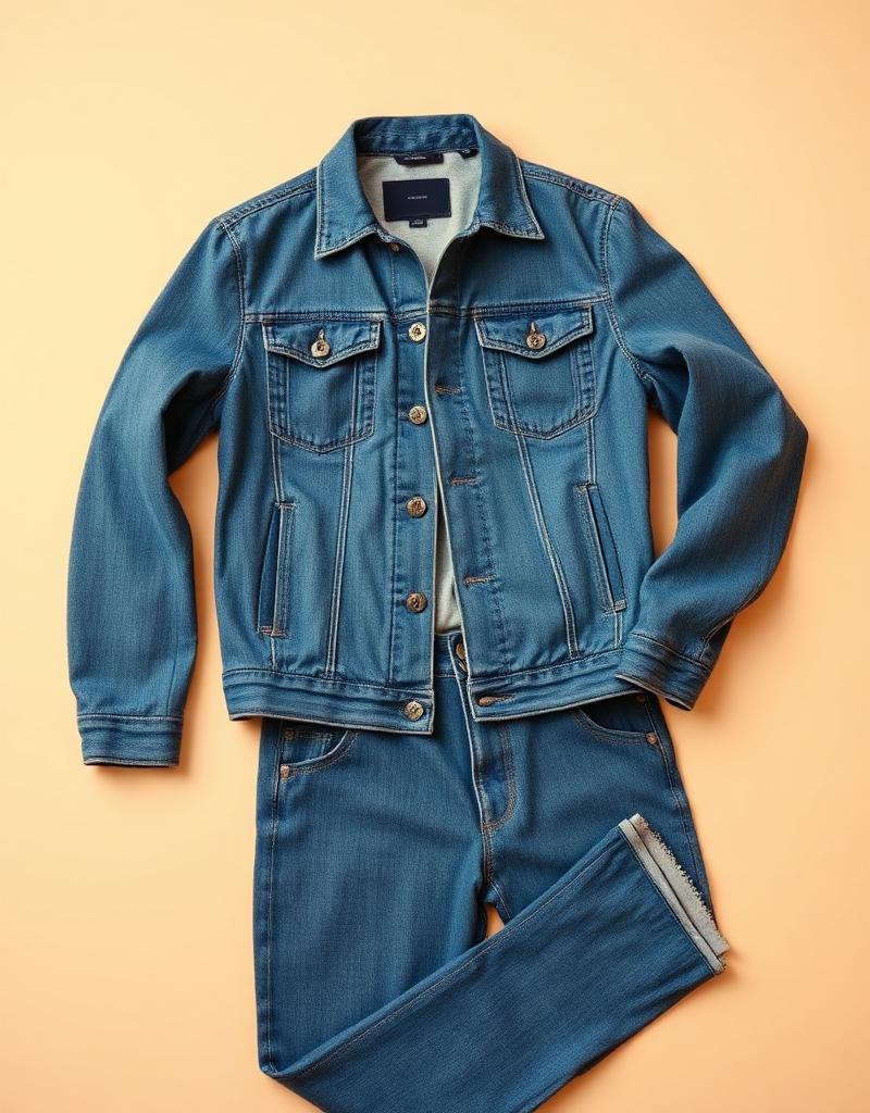Premium Veanora denim set